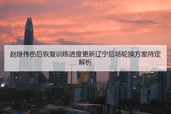 赵继伟伤后恢复训练进度更新辽宁后场轮换方案待定解析